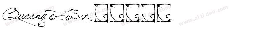 Queeny-eZw5x字体转换