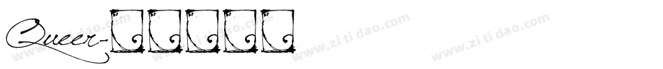 Queer字体转换