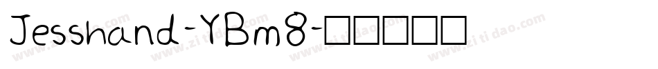 Jesshand-YBm8字体转换