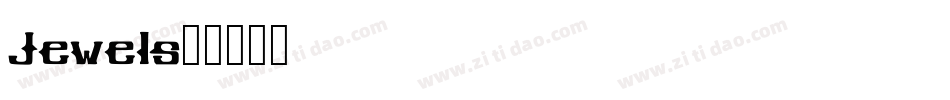 Jewels字体转换