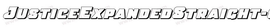 JusticeExpandedStraight-8JqJ字体转换