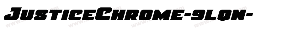 JusticeChrome-9lqn字体转换