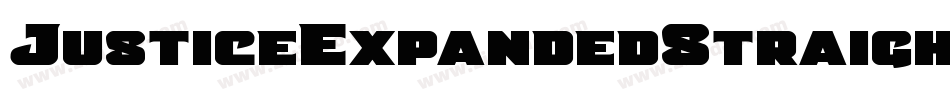 JusticeExpandedStraight-8JqJ字体转换