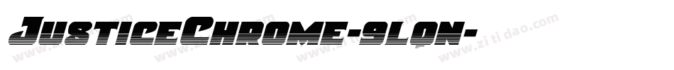 JusticeChrome-9lqn字体转换