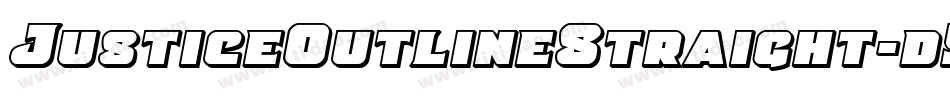 JusticeOutlineStraight-dYJx字体转换 JusticeOutlineStraight-dYJx字体转换
