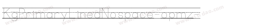 KgPrimaryLinedNospace-opmz字体转换