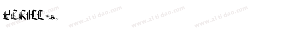 Y2Kill字体转换