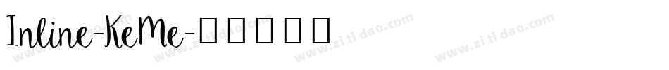 Inline-KeMe字体转换