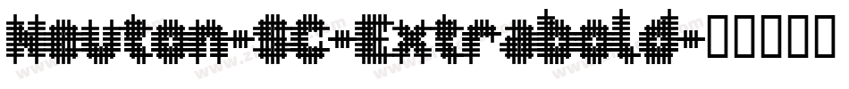 Neuton-SC-Extrabold字体转换