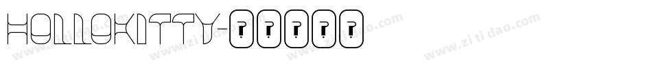 hollokitty字体转换