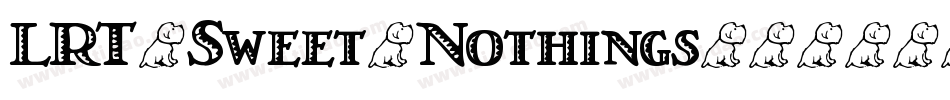 LRT-Sweet-Nothings字体转换