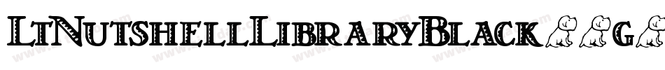 LtNutshellLibraryBlack-2g5W字体转换