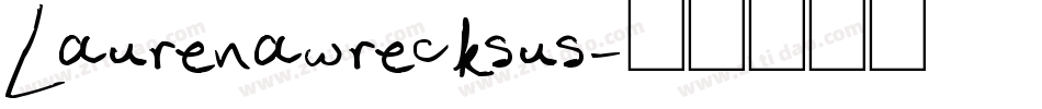 Laurenawrecksus字体转换