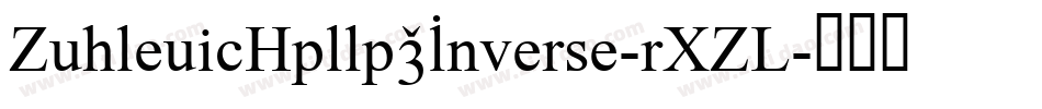 AthleticHollowInverse-rXAL字体转换