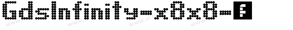 GdsInfinity-x8x8字体转换