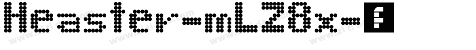 Heaster-mLZ8x字体转换