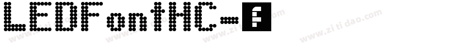 LEDFontHC字体转换