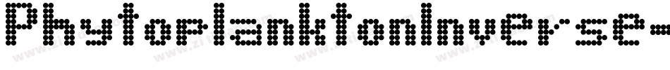 PhytoplanktonInverse-2x8X字体转换 PhytoplanktonInverse-2x8X字体转换