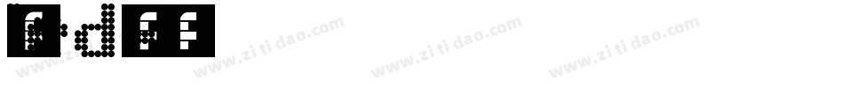 做led字体字体转换