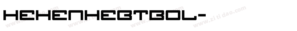 HehenHebTBol字体转换