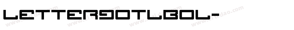 LetterGotLBol字体转换