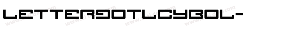 LetterGotLCYBol字体转换