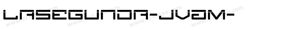 Lasegunda-jvAM字体转换