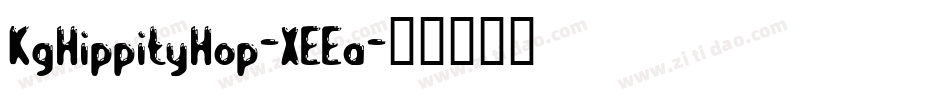 KgHippityHop-XEEa字体转换