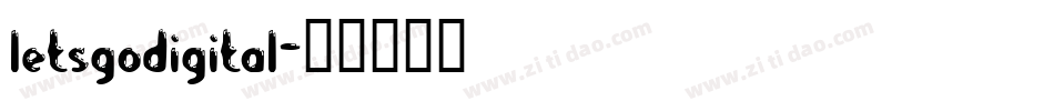 letsgodigital字体转换