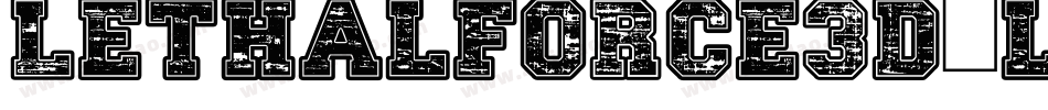 LethalForce3D-l0q0字体转换