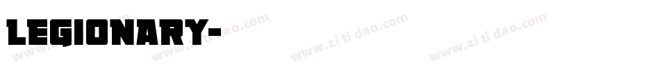 Legionary字体转换