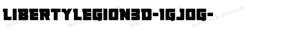 LibertyLegion3D-1GjOg字体转换