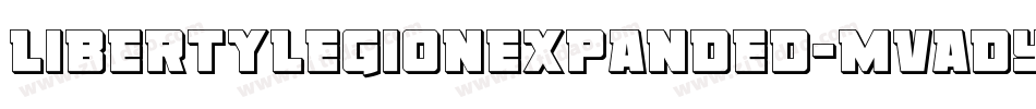 LibertyLegionExpanded-MVADY字体转换 LibertyLegionExpanded-MVADY字体转换
