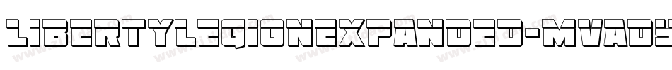 LibertyLegionExpanded-MVADY字体转换 LibertyLegionExpanded-MVADY字体转换
