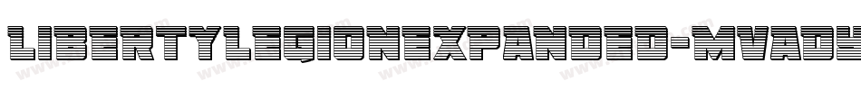 LibertyLegionExpanded-MVADY字体转换 LibertyLegionExpanded-MVADY字体转换