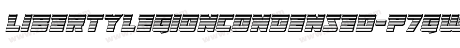 LibertyLegionCondensed-p7gWr字体转换 LibertyLegionCondensed-p7gWr字体转换