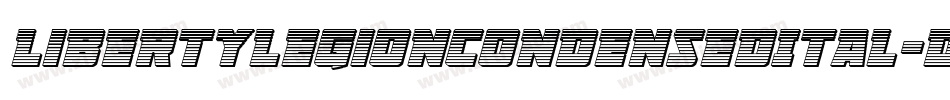 LibertyLegionCondensedItal-DOY71字体转换