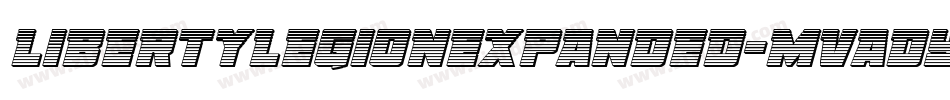 LibertyLegionExpanded-MVADY字体转换 LibertyLegionExpanded-MVADY字体转换