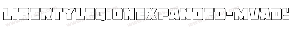 LibertyLegionExpanded-MVADY字体转换 LibertyLegionExpanded-MVADY字体转换