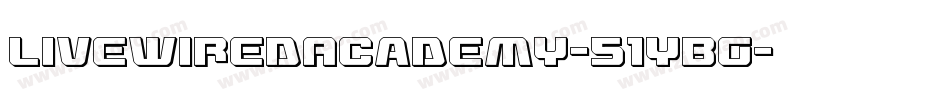 LivewiredAcademy-51yBG字体转换