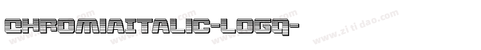 ChromiaItalic-lOgq字体转换