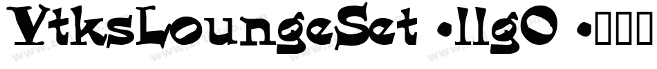VtksLoungeSet-llg0字体转换