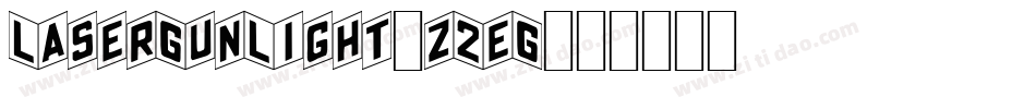 LaserGunLight-z2eG字体转换