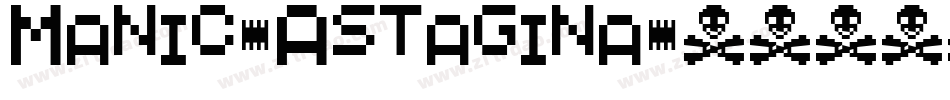 Manic-Astagina字体转换