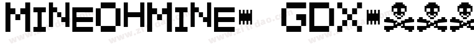 MineOhMine-2GDX字体转换