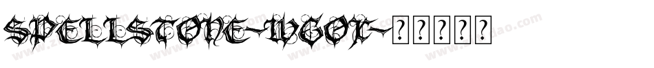 Spellstone-wGox字体转换