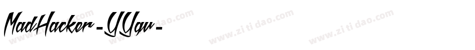 MadHacker-YYqv字体转换