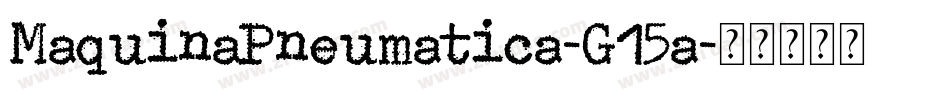 MaquinaPneumatica-G15a字体转换