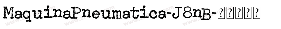 MaquinaPneumatica-J8nB字体转换