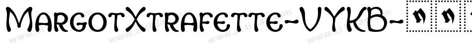 MargotXtrafette-VYKB字体转换